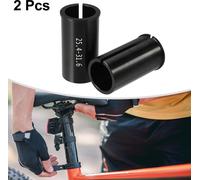 2 pcs 25,4 mm à 31,6 mm Vélo Selle Montant Tube Adaptateur Réducteur Manchon