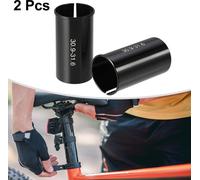 2 pcs 30,9 mm à 31,6 mm Vélo Selle Montant Tube Adaptateur Réducteur Manchon