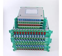 2 Pcs 30 Points FC/UPC24 Core Integrated Tray Optical Cable Junction Box handover Tray ODF Optical Fiber Distribution Frame