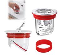 2 Pcs 32-40 mm Clapet Anti Odeur Douche,pour Balcons,Salles Bains,Cuisines