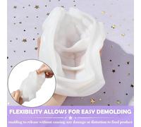2 Pcs 3d Hand Shaped Silicone Mold Tray Resin Tray Ashtray Molds For Succulent Plant Pots