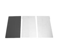 2 PCS 3D IMPRIMANCE PLAQUE FLEXIBLE, 163x90 Mm, Poignée de Retrait Facile, Matériau Robuste, Traitement brossé, Durable, adapté au Photon Mono 4