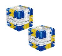 2 Pcs 3X3 Speed Cubo, Juego De 3D Cubo De, Jouet De Labyrinthe,complejo De Bolas De Laberinto 3D Con Bolas Giratorias, Juguetes Sensoriales, 8,5 Cm