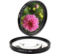 2 Pcs 58Mm Kit De Filtre Macro (+2, 4) Pour Canon Eos 90D 80D 5Dii 5Diii 60D 70D + Ef 50 Mm F / 1.4 Et Autre Appareil Photo À Objectif Fileté De 58 Mm[Z3072]