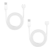 2 Pcs Âbles De Recharge USB Magnétiques 7mm, Câbles De Recharge USB-DC Universels Pour Satisfyer Pro2, Câbles De Recharge De Rechange Pour Montres Connectées, Brosses À Dents Électriques, Blanc, 80 Cm