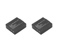 2 PCS Action Camera Battery, 3,7 V 900mAh Sport Camera Batteries Li Rechargeable avec Une Longue Durée de Vie de la Batterie, Compatible avec la Caméra SJ4000 SJ5000 M10