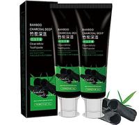 2 pcs Activated Charcoal Deep Clean Toothpaste,Yanjiayi Clean White Toothpaste Bamboo Charcoal to Remove Tooth Stains Fresh Breath