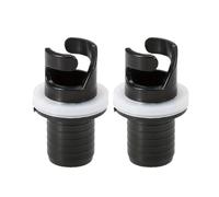 2 Pcs Adaptateur de Tuyau de Pompe à Pied pour Bateau,Embout de Gonflage,Adaptateur Valve en Plastique,Kayak Embout Gonfleur,Gonfleur Bateau Pneumatique Zodiac,Adaptateur Paddle pour Compresseur