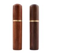 2 PCS Agitateur Café Expresso, Outil de Distribution en Bois d'Ébène et Palissandre, Aiguilles Fines pour Barista Accessoires, Kit Barista Professionnel