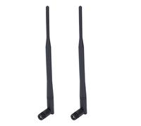 2 Pcs Antenne 4G Pliable 12dBi Haut Gain SMA Mâle Omnidirectionnelle LTE GSM 3G Pleine Bande avec Colle pour Routeur Modem Box