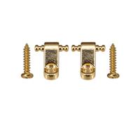 2 Pcs Arbres à Cordes à Rouleaux Guide de Cordes de Guitare Retenue avec Vis de Guitares Électriques Guides de Basse Guides d ' arbre de Guitare à Rouleau Retenues Pièces et Accessoires Fixation