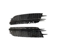 2 pcs Auto Gauche Droite Avant Honeycomb Pare-chocs Brouillard Lumière Grille Couverture de Grille de Remplacement pour A6 C7 2012 2013 2014 2015 Style RS6 Couverture de Grille de Feu Antibrouillard