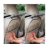 2 Pcs Auto Housse de Siège,Wady Siège Auto Voiture De Couverture Protection Pour Les Enfants Boue Mat Propre Protecteur Kick Mat poussières Arrière Anti Coup de Pied et Poussières