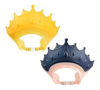 2 pcs Baby Shower Shower, Babilable Babil Hair Bouces, Visor de bain en plastique léger imperméable pour tout-petits
