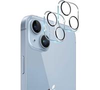 2 Pcs Back Camera Protector For Iphone 14 6.1 Inches/Iphone 14 Plus 6.7 Inches/9h Hardness Ultra Hd Tempered Glass Film, Scratch Resistant Camera Screen Protector