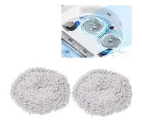 2 PCS Balayeuse Nettoyage Mop Tissu pour Dreame W10 W10 PRO Remplacement Mop Pads Support