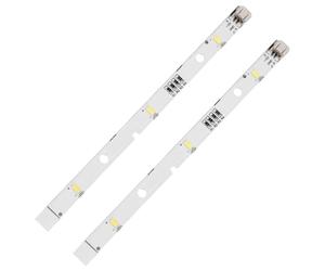 2 PCS Bandes Lumineuses LED compatible avec Réfrigérateur Rongsheng/Hisense