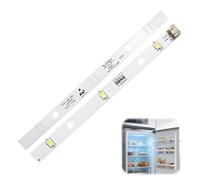 2 Pcs Bandes Lumineuses LED pour Réfrigérateur RONGSHENG/HISENSE E349766 MDDZ-162A 1629348 DC12V 2W, Led 12v Frigo - Lampe LED Frigo Hisense E56334, Remplacée pour Kenwood KIFF5017 KIFF7020