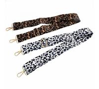 2 Pcs Bandouliere pour Sac A Main Sangle, Sangles de Rechange de 3,8 cm de Large, Bandoulière réglable, pour Sac à bandoulière, Sacs de Transport et Sacs à Main, Longueur réglable : 80-140 cm