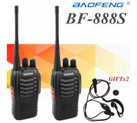 2 pcs baofeng bf-888s talkie walkie bf-888s uhf400-470mhz hamportatilcb radio comunicador baofeng 888 s transceptor