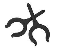 2 Pcs Bateau Verrouillage Marine Rowlock Klaxon Latéral pour Rames Rod et Support De Canne À Pêche pour Mer Pêche Nautisme(Noir)