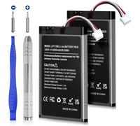 2 Pcs Batterie Pour Ps5, 5000mah Batterie Améliorée Lip1708 De Remplacement Pour Ps5 Dualsense Cfi-Zct1w Manette Sans Fil (Non Compatible Avec La Dualsense Edge)