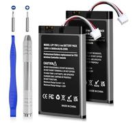 2 PCS BOANV Batterie pour PS5, 5000mAh Batterie Améliorée LIP1708 de Remplacement pour PS5 DualSense CFI-ZCT1W Manette sans Fil (Non Compatible avec la DualSense Edge)