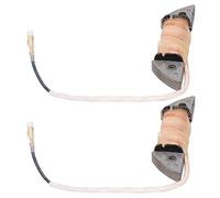 2 pcs Bobine de charge 12V, outils de jardinage de jardinage adaptés à 168F 170F 188F 190F GX160 GX390 Pièces de générateur d'essence, outils de jardinage
