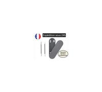 2 Pcs Boite Coton Tige Réutilisable Oreille Nettoyage Ecologique Écouvillon Gris