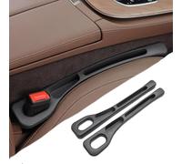 2 Pcs Boîte de Rangement pour Espace de Siège de Voiture,Car Seat Gap Filler Universel,Organisateur de Fente pour Siège de Voiture,Remplisseur de Fente pour Siège,Rangement pour Sièges Auto (Noir)