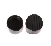 2 pcs Bottes de Remplacement Pieds Ronds Caoutchouc étendre Le composant de Couverture d'échelle télescopique