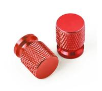 2 Pcs Bouchon Valve Pneu en Alliage d'aluminium pour Rieju, Capuchon Antipoussière Une Pression Stable des Pneus,Red