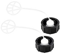 2 pcs Bouchons de Réservoir de Carburant Bouchon d'Essence Carburant Tondeuse à GazonBouchon De Réservoir De Carburant,Bouchon de Réservoir de Carburant de Coupe de Brosse