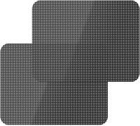 2 Pcs Car Side Window Sunshade Electrostatic Sunshade For Car Side Windows Sun Shade Block Harmful Uv Rays For Pickup Suv Truck
