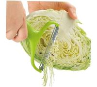 2 Pcs Chou Slicer Râpe De Pommes De Terre Peeler Maker Cutter Fruit en Acier Inoxydable Éplucheurs-vert