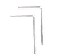 2 PCS Clé de Guitare, Outil de clé en métal 4mm / 5mm Boule pour Guitare Acoustique(Silver 5mm)