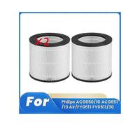 2 Pcs Cleaner Filter for Philips AC0650/10 AC0651/10 Air/FY0611