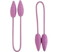 2 pcs Clips Rideau Draperie Créative Fenêtre Twist Rideau Style Européen Sur Mesure Porte Rideaux Décoratifs Holdbacks,Violet