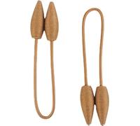 2 pcs Clips Rideau Draperie Créative Fenêtre Twist Rideau Style Européen Sur Mesure Porte Rideaux Décoratifs Holdbacks,Café