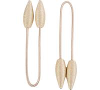 2 pcs Clips Rideaux Draperie Créative Fenêtre Twist Rideaux Style Européen Sur Mesure Porte Rideaux Décoratifs Holdbacks,Ivoire