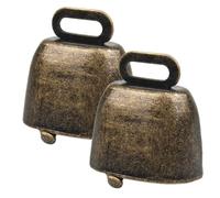 2 Pcs Cloches pour Collier de Chat et de Chien, Clochettes en Métal Vintage pour Animaux de Compagnie, Grelot Chien Chasse, Cloches de Suivi