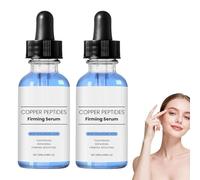 2 Pcs Copper Peptide Sérum Anti-âge 29ml Copper Peptides Serum De Cuivre,Renforce L'élasticité Peau,Atténue Rides Fines,Hydrate Et Nourrit Intensément Peau,Adapté à La Plupart Types