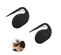 2 Pcs Coupe Noeud Long, 2025 Nouveau Coupe Noeud Chat, Peigne Chat, Brosse pour Chien à Poils Longs Peigne D'épilation de Massage Multifonctionnel pour éliminer les Poils Emmêlés