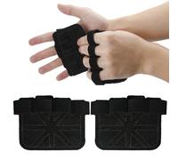 2 Pcs Coussinets De Prise En Cuir Naturel Pour Sangles De Musculation, Tampons D'Adhérence Respirants Pour Le Fitness, Prévention Des Blessures De La Main, Pads De Grip Pour Tractions, Bodybuilding