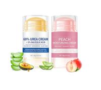 2 Pcs Crème à l'Urée 60%, Crème Pieds Réparatrice Hydratante, Crème pour Les Pieds à l'urée, Crème Pieds Réparatrice Hydratante, Crème De Soin pour Pieds Très Sec et Abîmés