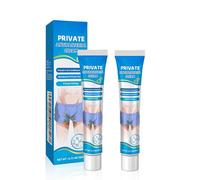 2 PCS Crème Anti-Démangeaisons Privée, Crème Antibactérienne pour Parties Intimes, Crème Antifongique Intimes Hommes, Crème de Traitement des Démangeaisons Intimes, Crème Soulage pour Espaces Privés