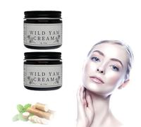 2 PCS Crème D'igname Sauvage, Crème D'igname Sauvage pour L'équilibre Hormonal, Crème équilibrante D'igname Sauvage Biologique, pour Le Soulagement de La Ménopause