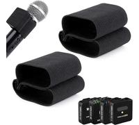 2 Pcs de Manchons Élastiques de Microphone à Main,Elastic Sleeve pour Rode Wireless GO II/Wireless Me/Wilreless Pro Sans Fil,Enregistrement de Mariage Vlog Live Interview Streaming par.[J83]