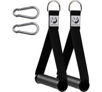 2 Pcs De Poignées De Résistance Poignée De Tirage Musculation Accessoire Pour Machine Smith Bande De Résistance Multi Station.[K1381]