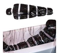 2 Pcs Deco Halloween Horreur Décoration Cadavre 150cm,Décorations D'extérieur D'Halloween Cadavre Dans Un Sac,Faux Cadavre Effrayant Dans Un Sac Pour Halloween Party Haunted House Extérieur Intérieur